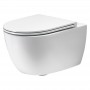 Унитаз подвесной Simas Trevi TR18/F85 /TR004 безободковый с сиденьем Soft Close белый матовый