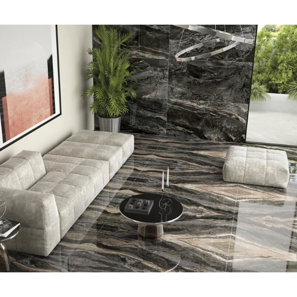 Керамогранит Peronda Orobico Dark/Ep 75,5x151 см