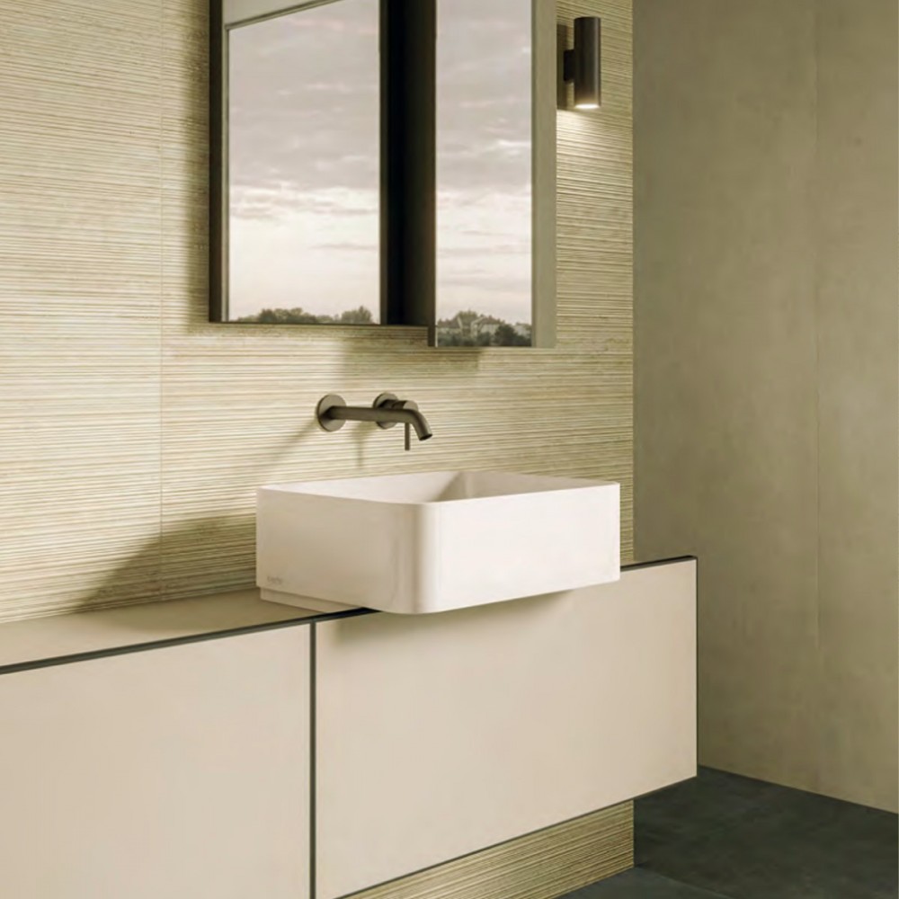 Керамогранит Italgraniti I Travertini TR03BAR Beige Vein Cut Ribbed Sq. 60x120 см