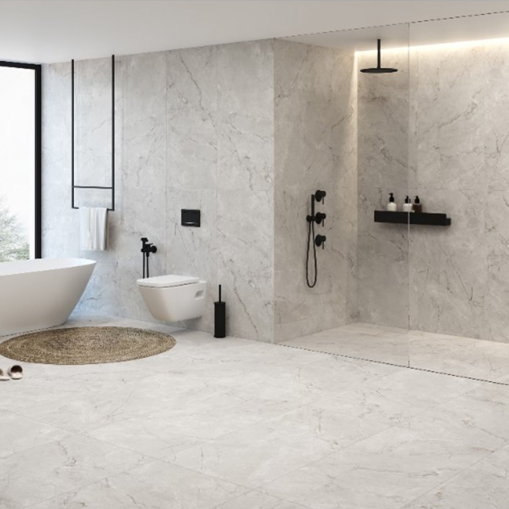 Керамогранит Almera Ceramica-2 British Bianco Expo 60x120 см