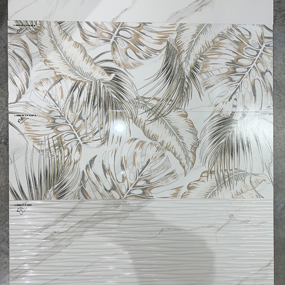 Плитка Ceramica Deseo Calacata Siena Decor Flower B 30x90 см