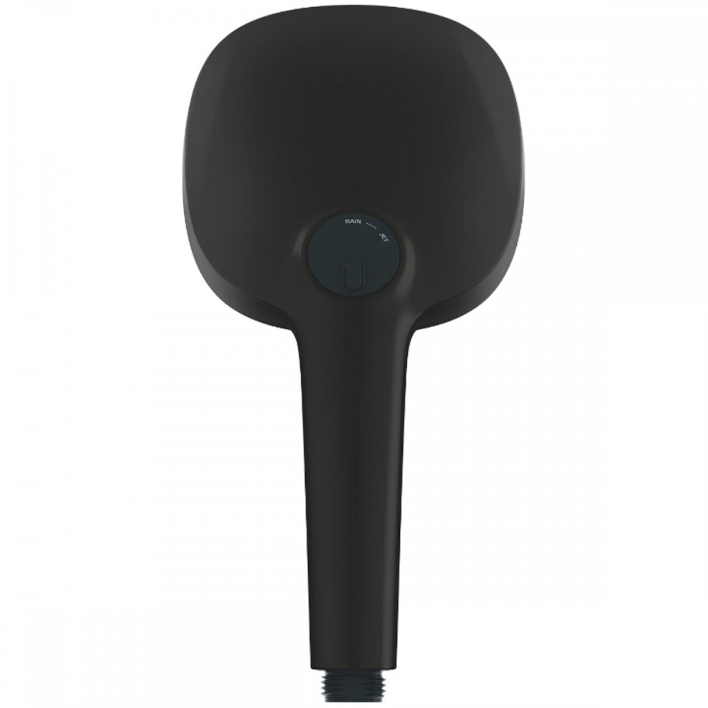 Смеситель для ванны Grohe Cubeo 1018142430 с душевым набором, черный матовый