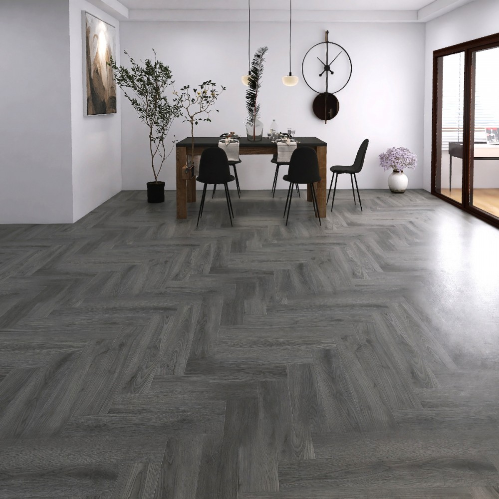 Виниловое покрытие Floorex Oslo LVT Click Herringbone елка 610x110x5,5 мм