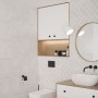 Плитка Cersanit Glam White Glossy 25x40 см