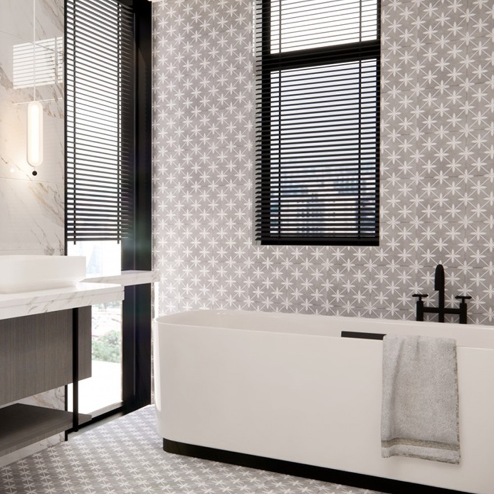 Керамогранит Almera Ceramica (Spain) Pris.Pre. Star Grey 45х45 см