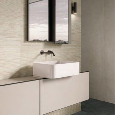 Керамограніт Italgraniti I Travertini TR01BAR Bianco Vein Cut Ribbed Sq. 60x120 см