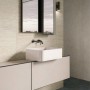 Керамогранит Italgraniti I Travertini TR01BAR Bianco Vein Cut Ribbed Sq. 60x120 см