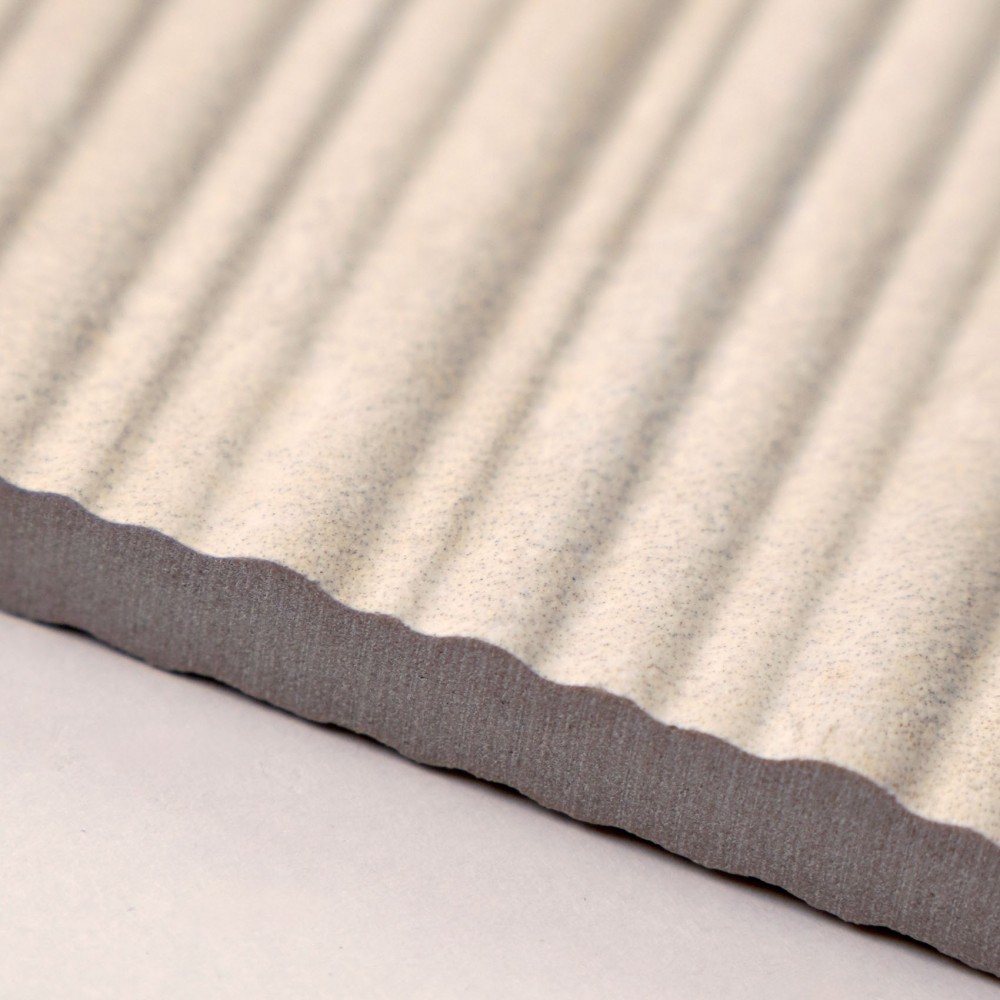 Керамогранит Italgraniti I Travertini TR01BAR Bianco Vein Cut Ribbed Sq. 60x120 см