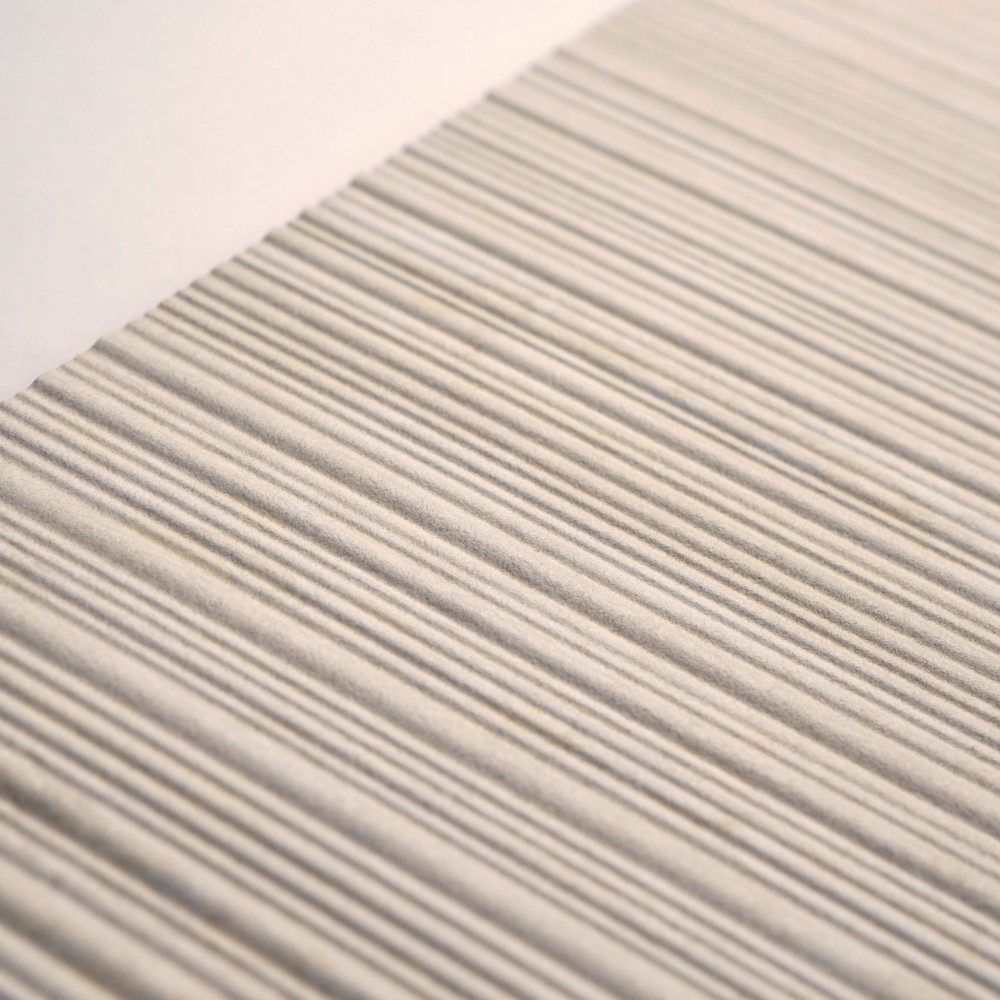 Керамогранит Italgraniti I Travertini TR01BAR Bianco Vein Cut Ribbed Sq. 60x120 см