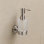 Дозатор для жидкого мыла с держателем Devit Flow DFL21010801BN, Brushed Nickel PVD