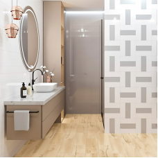 Керамограніт Ceramica Deseo Celestia Світло-Бежевий CLVP10 20х65 см