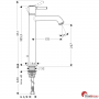 Змішувач для раковини Hansgrohe Talis Classic 14116000