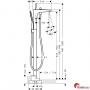 Смеситель для ванны Hansgrohe PuraVida 15473000