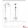 Душова система Hansgrohe Croma 27223000