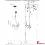 Душова система Hansgrohe Croma 27135000