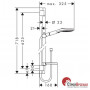 Душевой комплект Hansgrohe Raindance Select E 26620400