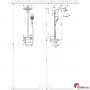 Душова система Hansgrohe Raindance Select E 27126400