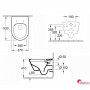 Унитаз Villeroy&Boch Architectura 5684HR01 подв.DirectFlush + 98M9C101 Крышка