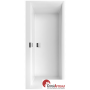 Кварилова ванна Villeroy&Boch Squaro uBQ170SQE2DV-01 170х75см