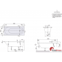 Кварилова ванна Villeroy&Boch Oberon BQ180OBE2V-01 180x80