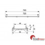 Грати Tece 600870 drainline 800 мм основа для плитки