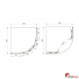 Душова кабіна PRIMERA Frame SHQC51906
