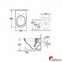 Унітаз Villeroy&Boch O. Novo 5660HR01 + кришка Soft Close