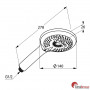 Ручний душ Kludi Freshline 679000500