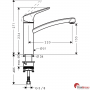 Смеситель для кухни Hansgrohe Logis 71832000