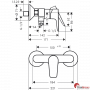 Змішувач Hansgrohe Talis E 71760000