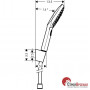 Душовий комплект Hansgrohe Raindance Select E 26720000