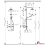 Душова система Hansgrohe Croma Select S 27253400