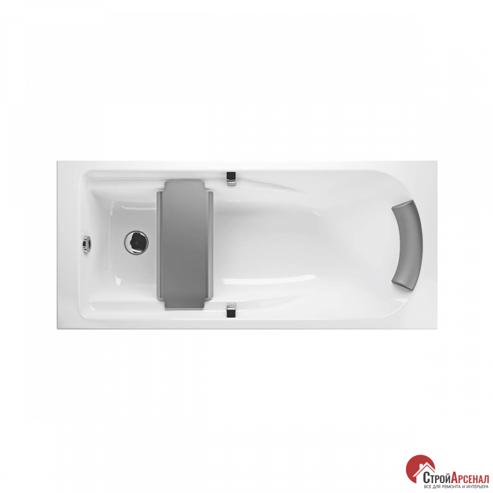 Акриловая ванна Kolo Comfort Plus XWP1470000 прямугольная 170 x 75см