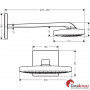 Верхній душ Hansgrohe Raindance Select E 26468400