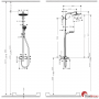 Душова система Hansgrohe Crometta 27269000 1jet Showerpipe