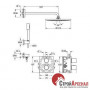 Душовий комплект Grohe Grohtherm 3000 Cosmopolitan 34627000