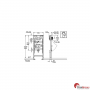 Інсталяція для уриналу Grohe Rapid SL 38786001