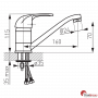 Смеситель для раковины FERRO Vasto BVA2A