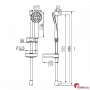 Душова система FERRO Bellis N180B