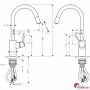 Змішувач для кухні Hansgrohe Talis S2 14872000