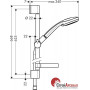 Душовий комплект Hansgrohe Croma 27772000
