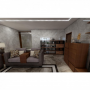 Керамічна плитка INSPIRO 9015B marble dark brown, 900x900