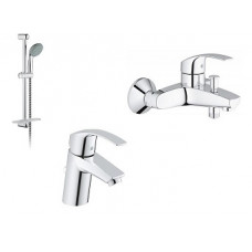 Набір змішувачів для ванни GROHE Eurosmart 123238 S