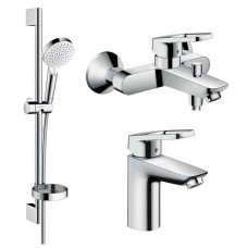 Набор смесителей для ванны HANSGROHE Logis Loop 1062019