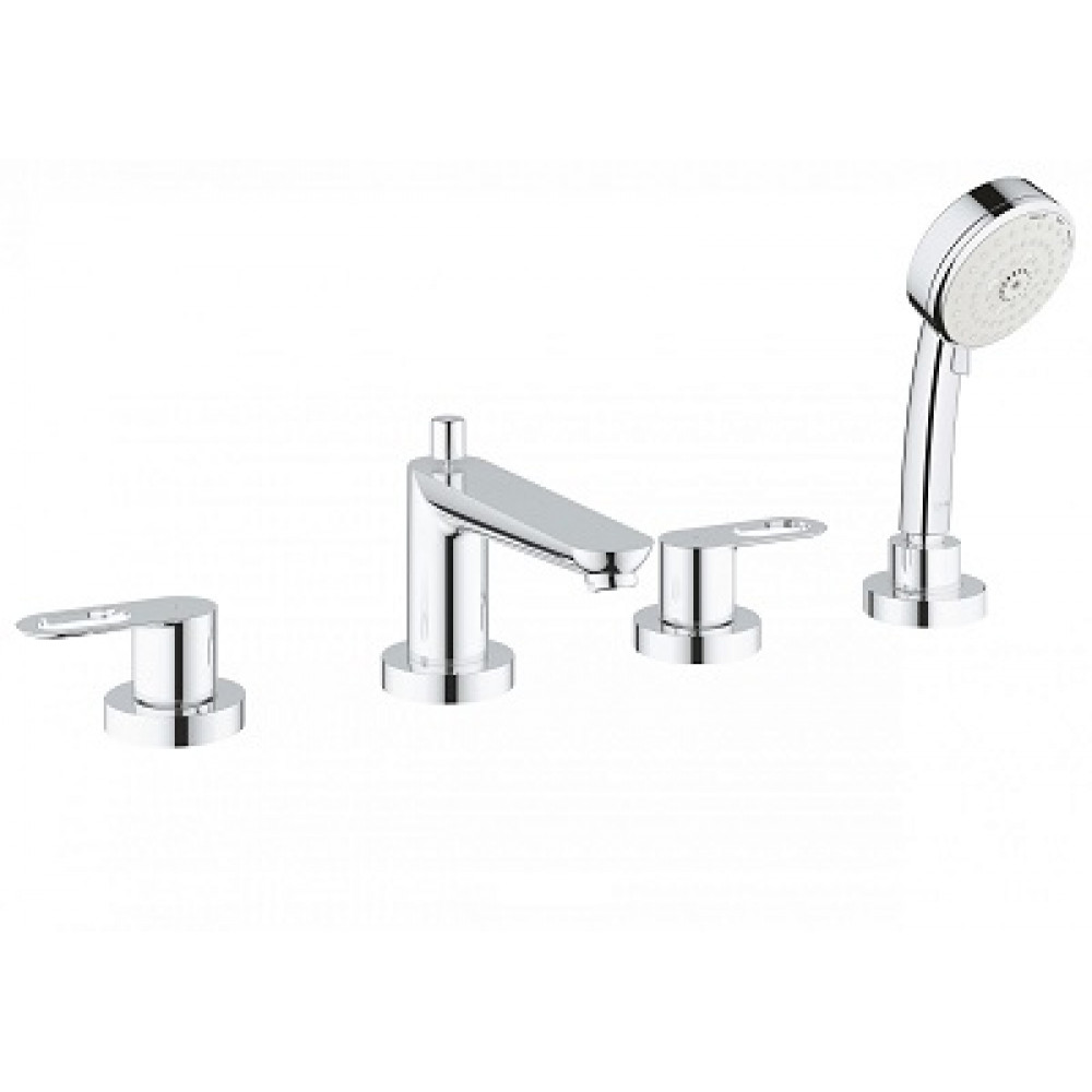 Смеситель на борт ванны с душем GROHE BauLoop  2511900A