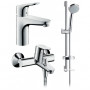 Набір змішувачів для ванни HANSGROHE Focus (31607000+31940000+27772000/26553400)