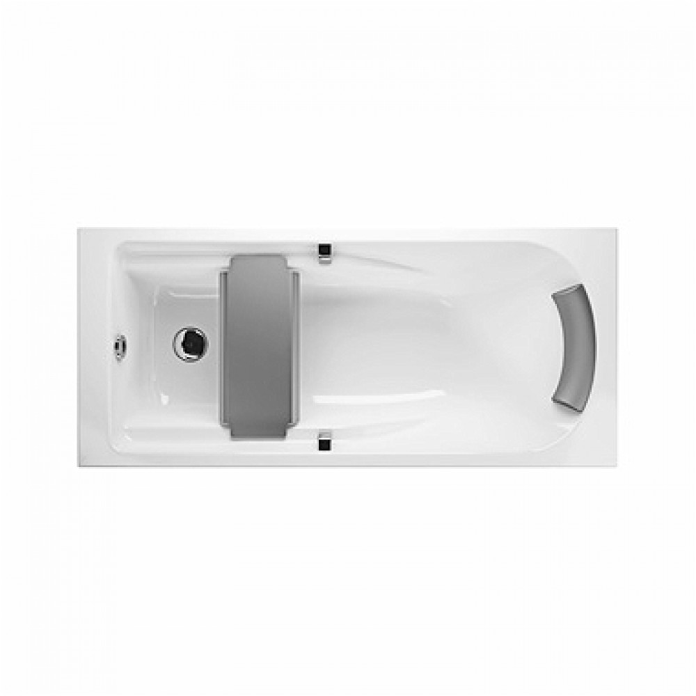 Ванна акрилова прямокутна KOLO COMFORT PLUS 170*75см, з ручками, з ніжками SNC1