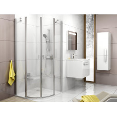 Душовий куточок напівкруглий RAVAK Chrome CSKK4