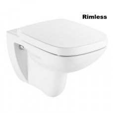 Підвісний унітаз з кришкою ROCA DEBBA Rimless