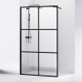 Душова стінка VOLLE Walk-In Malla Negra 1200*2000*8 мм